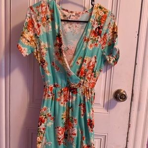 Mint Floral dress for sale